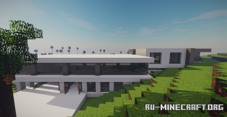  Modern Mansion In Berverly Hills  Minecraft