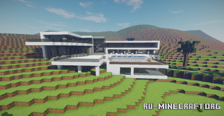  Modern Mansion In Berverly Hills  Minecraft