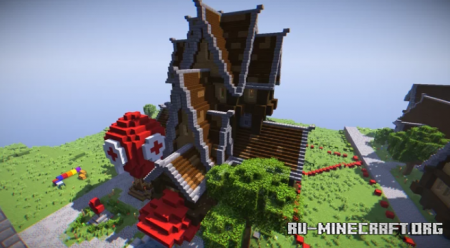  Working Hospital (Villager Farm)  Minecraft