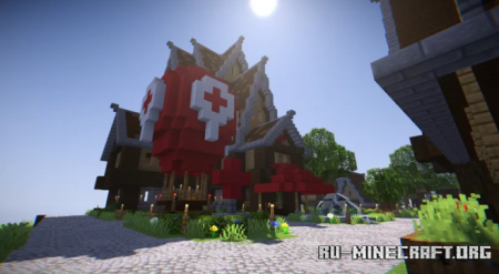  Working Hospital (Villager Farm)  Minecraft