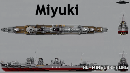  IJN Miyuki  Minecraft