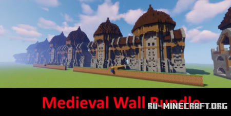  Medieval Wall Bundle  Minecraft