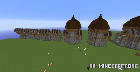  Medieval Wall Bundle  Minecraft