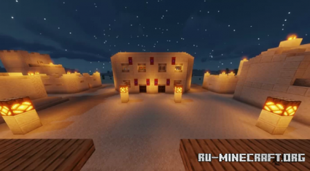  Desert Town - Shady Sands  Minecraft