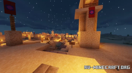  Desert Town - Shady Sands  Minecraft