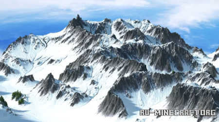  Terraforming - Snowy Mountains  Minecraft