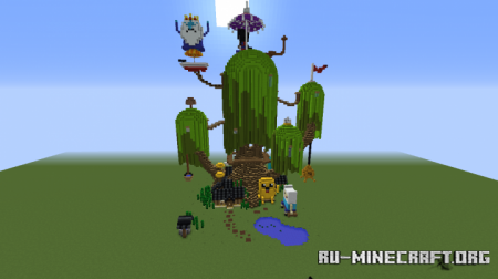  Adventure Time Treehouse  Minecraft