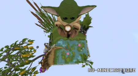  Baby Yoda Art by nazes22  Minecraft
