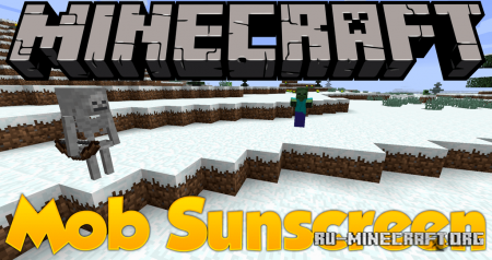  Mob Sunscreen  Minecraft 1.15.1