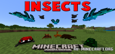 Скачать Insects для Minecraft PE 1.13