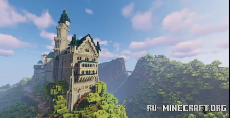  Schloss Neuschwanstein  Minecraft