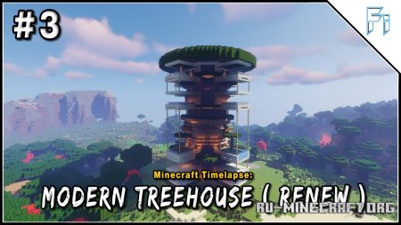  Modern Tree House by TheIceCube  Minecraft