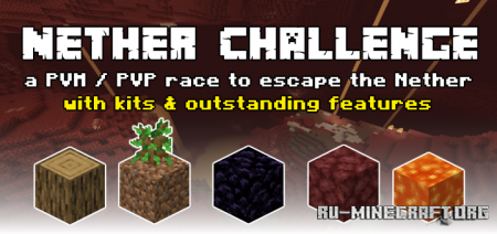  Nether Challenge  Minecraft PE 1.14