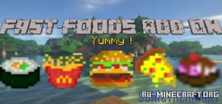  Fast-Foods  Minecraft PE 1.14