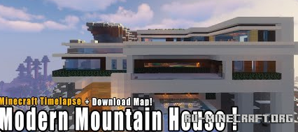  Modern Mountain House by TheIceCube  Minecraft