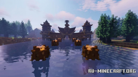  Waterfall House  Minecraft