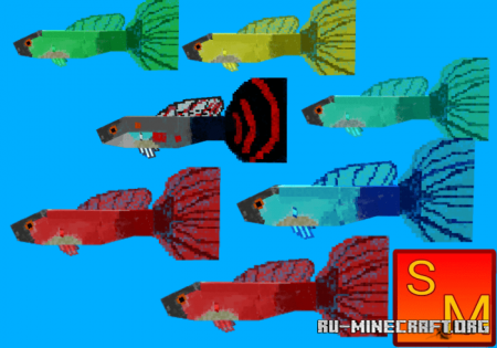  Guppy Fish  Minecraft PE 1.14