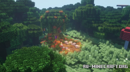  Overgrown Netherportal  Minecraft