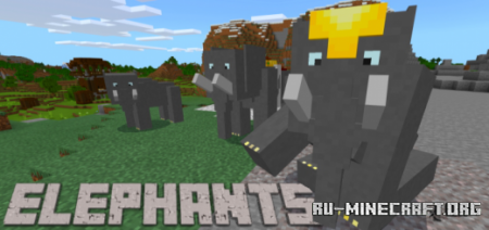  Elephants  Minecraft PE 1.14