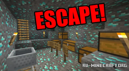  Escape The Diamond Dungeon  Minecraft