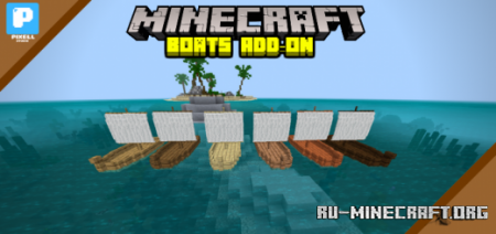  Boats  Minecraft PE 1.14
