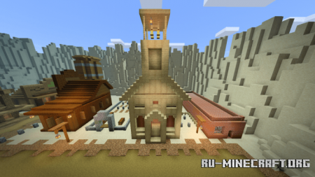  Oak Lindsey The Old Western Town  Minecraft PE