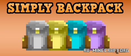  Simply Backpacks  Minecraft 1.15.2