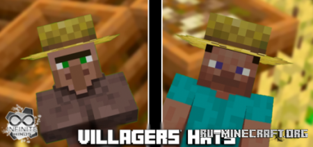 Скачать Villagers Hats для Minecraft PE 1.14