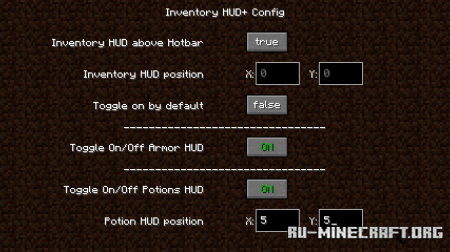  Inventory HUD Plus  Minecraft 1.15.2