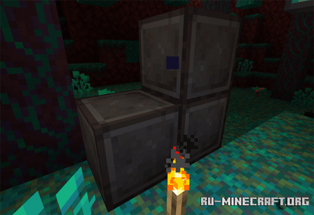 Блок незерита в Minecraft 1.16
