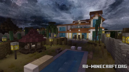  Mountain Mansion with Star Wars  Minecraft