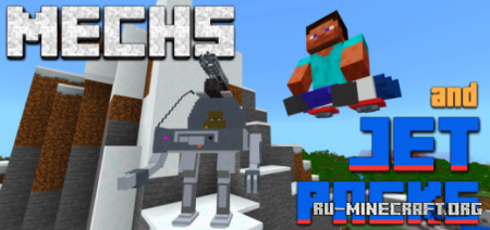  Mechs and Jetpacks  Minecraft PE 1.14