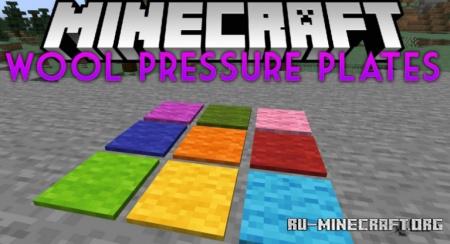  Wool Pressure Plates  Minecraft 1.15.2