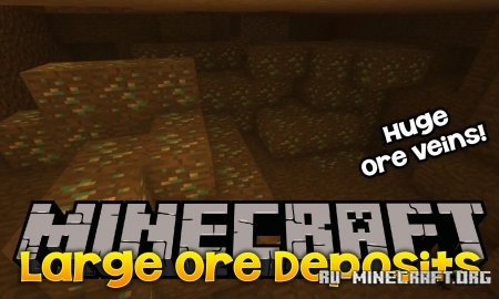 Large Ore Deposits  Minecraft 1.15.2