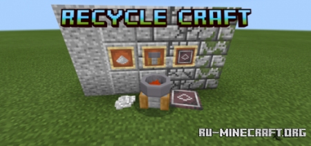 Скачать Recycle Craft для Minecraft PE 1.15