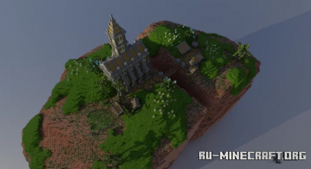  Dusty rock Castle  Minecraft