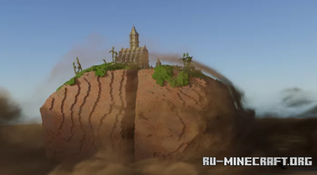  Dusty rock Castle  Minecraft