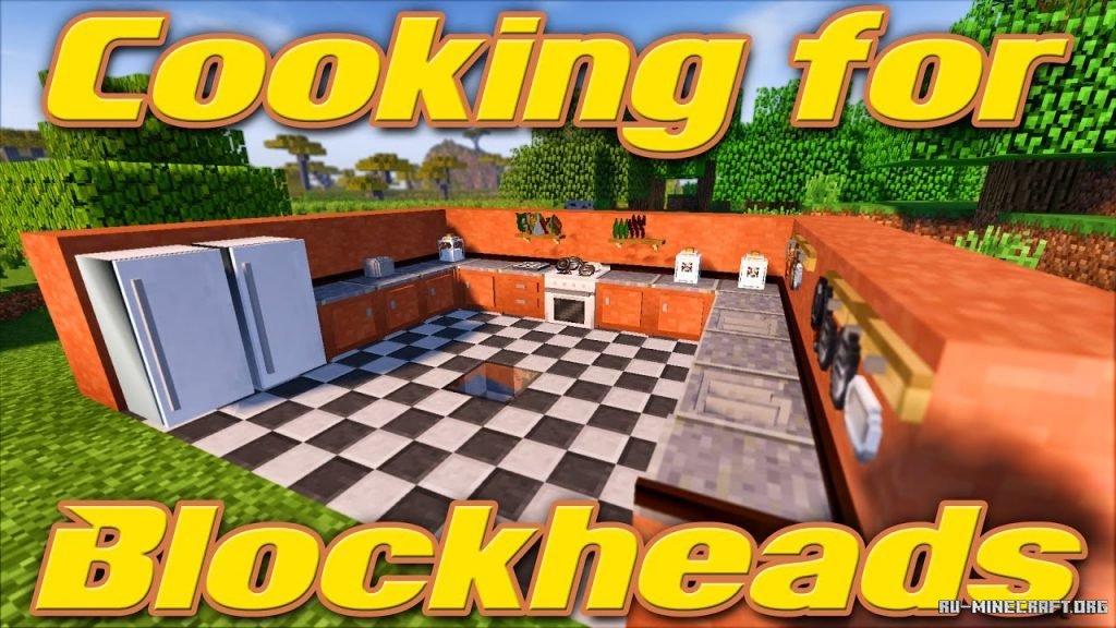 Скачать Cooking For Blockheads Для Minecraft 1.15.2