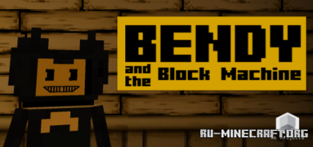  Bendy and the Block Machine  Minecraft PE