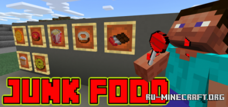  Junk Food  Minecraft PE 1.14