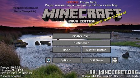 PackMenu  Minecraft 1.15.2