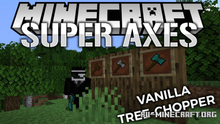 Super Axes  Minecraft 1.15.2