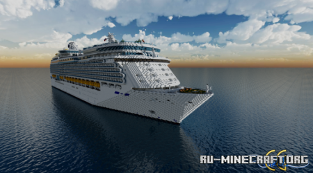  Mariner of the Seas - Cruise Ship Replica  Minecraft