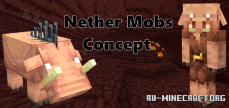  NetherMobs Parity Concept  Minecraft PE 1.14