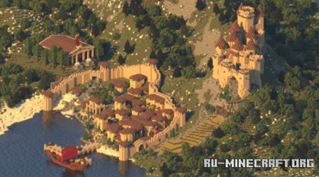 Lacedaemon (Ancient Greek Town)  Minecraft