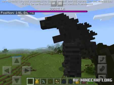  Godzilla King Of The Monsters  Minecraft PE 1.15