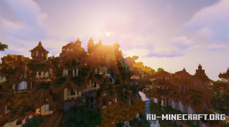  Wood Elven City  Minecraft