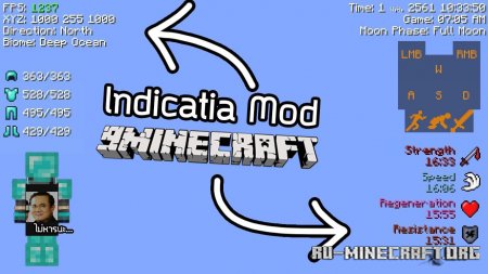  Indicatia  Minecraft 1.15.2