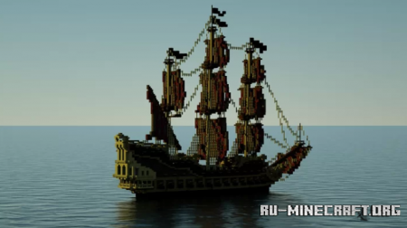  Pirate Galleon  Minecraft