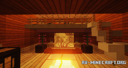  Warmth Redstone House  Minecraft